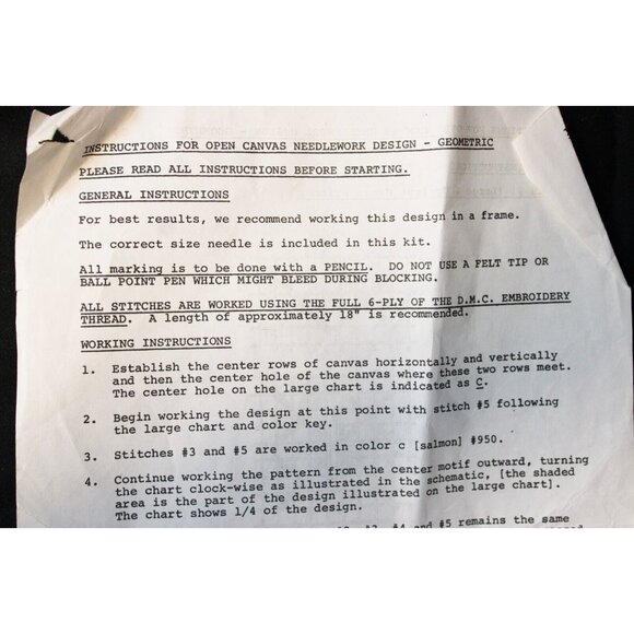 Vtg Paragon's Creative Moments Embroidery Heart Unfinished Handkerchief Panel - Picture 16 of 16